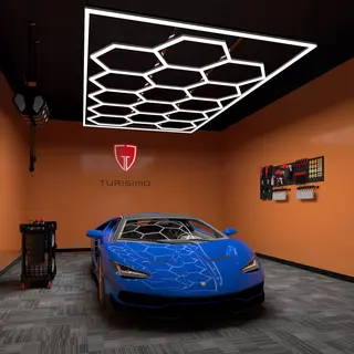 Turisimo Hexagon 15 Pro 435W Garage Hexagon Led Light