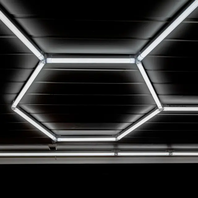Turisimo Hexagon 15 Pro 435W Garage Hexagon Led Light 