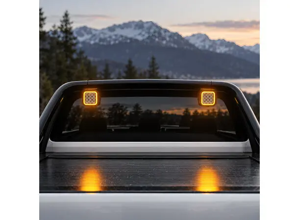 Turisimo Omega P60S LED Arbeidslys 5300 effektive lumen, dual posisjonslys 