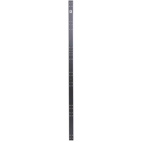 Turisimo bakstolpe garasjeinnredning 2 pack Solid stolpe, 60x25x1890mm, sort