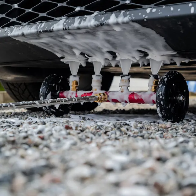 Turisimo Undercarriage Washer Deluxe Underspyler til bil m/ utskiftbare dyser 