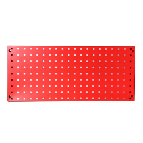Turisimo verktøytavle hjørne - rød 2 pack 774x337mm, Opphengsplate