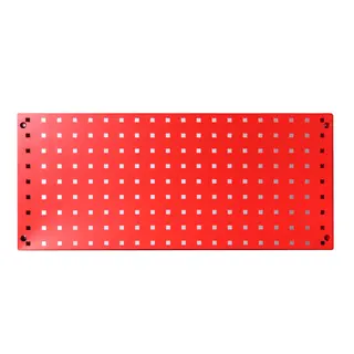 Turisimo verkt&#248;ytavle hj&#248;rne - r&#248;d 2 pack 800x337mm, Opphengsplate
