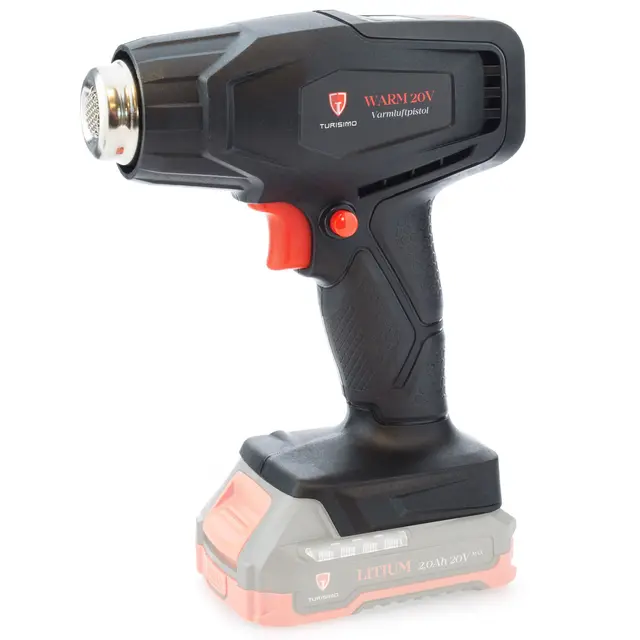 Turisimo WARM 20V Kraftig og justerbar varmepistol 