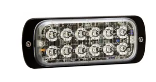 VP 12 LED Slim Blitz Passer perfekt til montering i grill