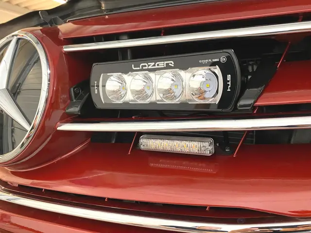 VP 6 LED Slim Grille Blitz B92mm H19mm D21mm 