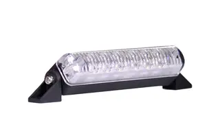VP 6 LED Slim Grille Blitz Bl&#229; BL&#197;LYS - B92mm H19mm D21mm