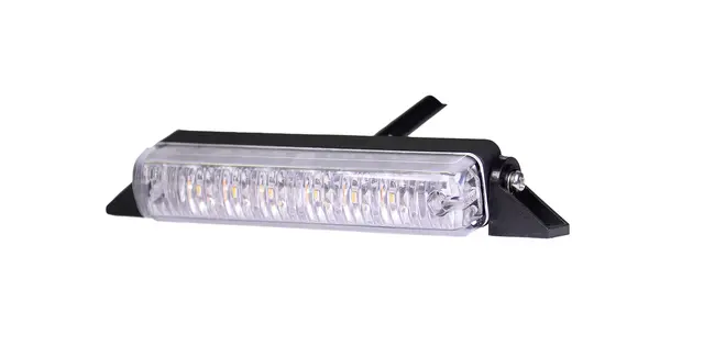 VP 6 LED Slim Grille Blitz Blå BLÅLYS - B92mm H19mm D21mm 