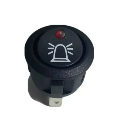 VP Bryter Varsellys Belyst symbol. 12V 20A Ø20 