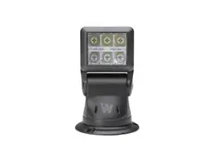Whelen® Arges Remote Spotlight 12V Spot og Flood. 360° rotasjon. 180° Tilt.