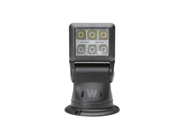 Whelen® Arges Remote Spotlight 12V Spot og Flood. 360° rotasjon. 180° Tilt. 