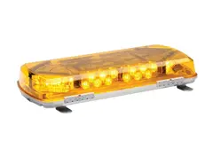 Whelen® Mini Century 23" 12V 58cm. 8 Moduler gult. Med magnet fot