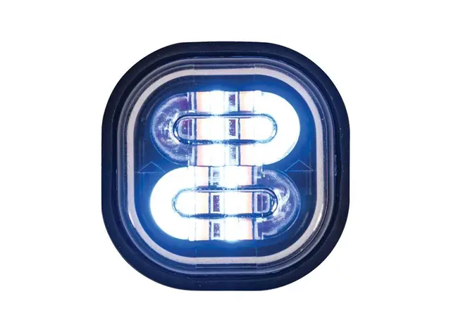 Whelen® VXE Smart Led 10-30V Innfellbar Duo Steady Gul/Hvit (Sotet) 