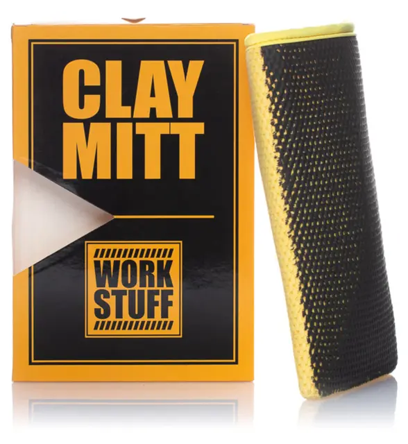 Work Stuff Clay Mitt / hanske Fjerner effektivt overflateforurensninge 