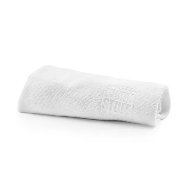 Work Stuff Gentleman Basic White Sømløs mikrofiberklut, 350gsm, 40x40cm 