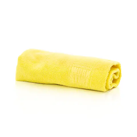 Work Stuff Gentleman Basic Yellow Sømløs mikrofiberklut, 350gsm, 40x40cm
