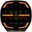 XG9 LED Driving Light Black Multicolor Parklys Hvit, Gul og Gr&#248;nn.