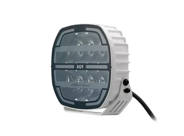 XG9 LED Driving Light White Multicolor Parklys Hvit, Gul og Grønn. 
