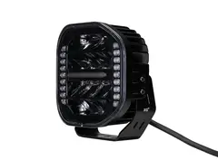 XG Curve 7 LED Driving Light Sort - med varsellys. 13800 Lumen