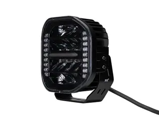 XG Curve 7 LED Driving Light Sort - med varsellys. 13800 Lumen