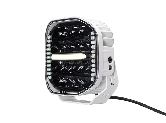 XG Curve 9 LED Driving Light White - Med varsellys. 18400 Lumen 