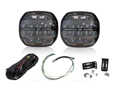 XG lyspakke med 2x XG7 Med Modernum CanBus, skiltplate