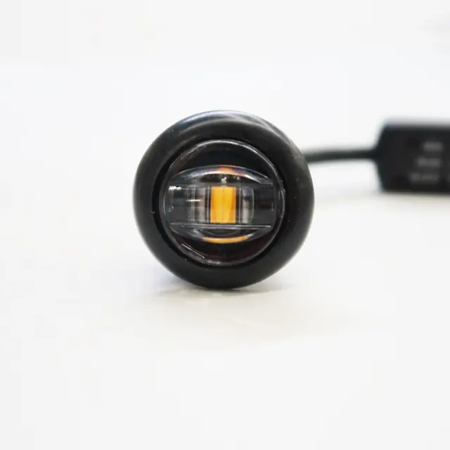 XG Marker19 Clear 4-pin connector Rød - Markering - 19mm. 