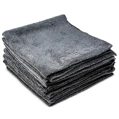Nasiol Wipe&amp;Buff 40*40 c Mørk grå Mikrofiberklut coating - 10 stk